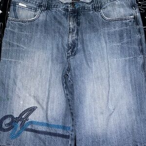 Embroidery avriex Jean shorts size 38